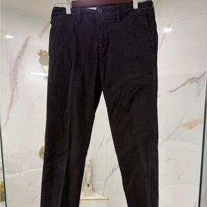American Eagle Outfitters Men's Black Chinos